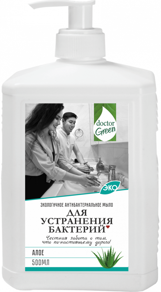 Антибактериальное мыло Doctor Green «Для устранения бактерий» 500мл в Актау.