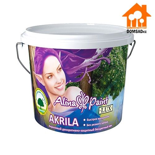 Лак акриловый ALINA PAINT Akrila, 3 кг, цена - купить в интернет-магазине